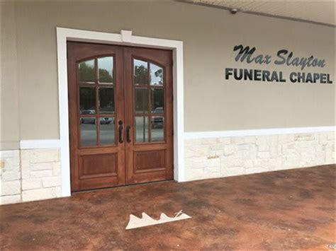 Max slayton funerals and cremations - Linda Ellis's passing on Saturday, November 5, 2022 has been publicly announced by Max Slayton Funerals and Cremations in Terrell, TX.Legacy invites you to offer condolences and share memories of Lind